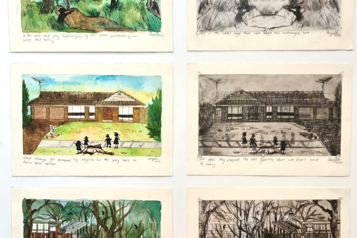 Harrison Mae's gumtrees artwork