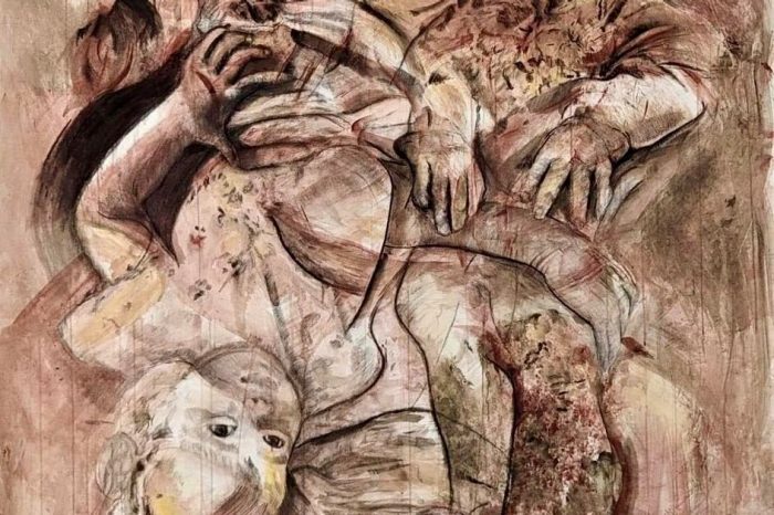 Jasmin Smith's forgotten mourners artwork