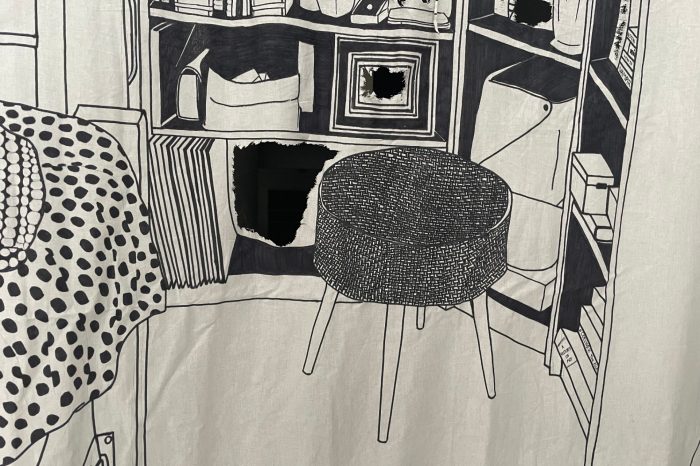 Zoe Patsiokostas' empty artwork