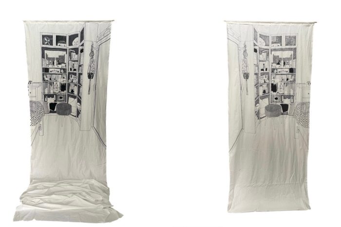 Zoe Patsiokostas' empty artwork