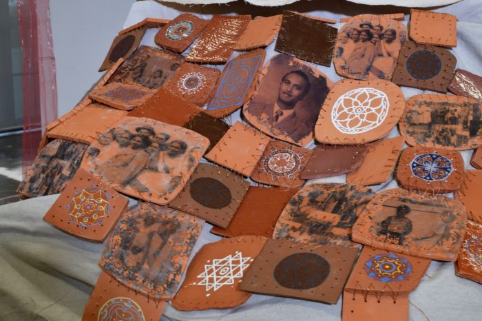 Keroshin Govender close up of quilt