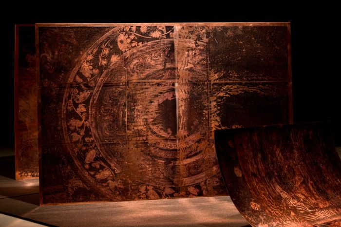 Close up of Vedika Rampal's artwork