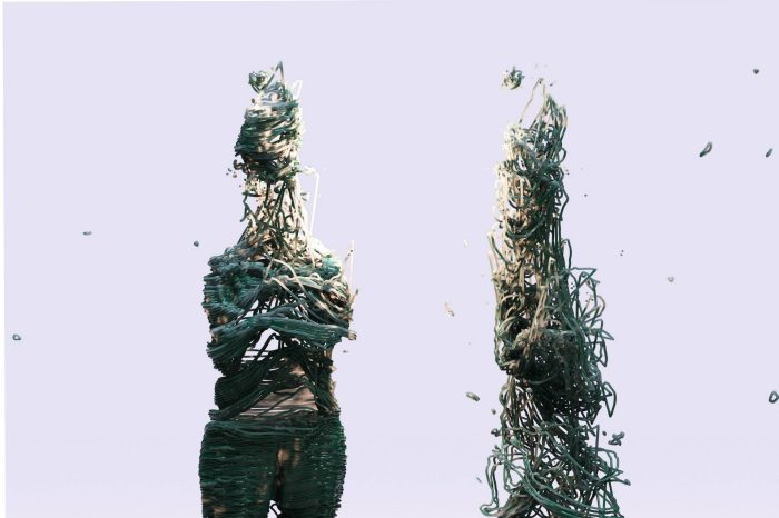 Sarah Eddowes, 'Unravelling' 2025. Digital print, 50 x 50cm. 