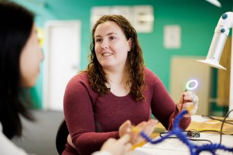 ADA students working in the Hack Space at Paddington campus