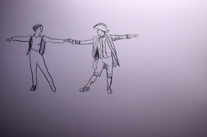 ‘Camp with me’ 2025. Digital video; chalk, charcoal & ink animation on paper, archival soundtrack. 3:50 minutes. With thanks to Mathew Nicholson (Lead and Follow) & Shae Mountain. Audio track features the voice of John Doremus from the radio series 'The Passing Parade' produced by Grace Gibson.