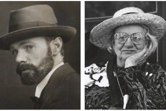 A promotional image for Stefania Michelucci's 2026 Literary Provocations Hub seminar, showing photographs of Judith Wright and DH Lawrence side-by-side.