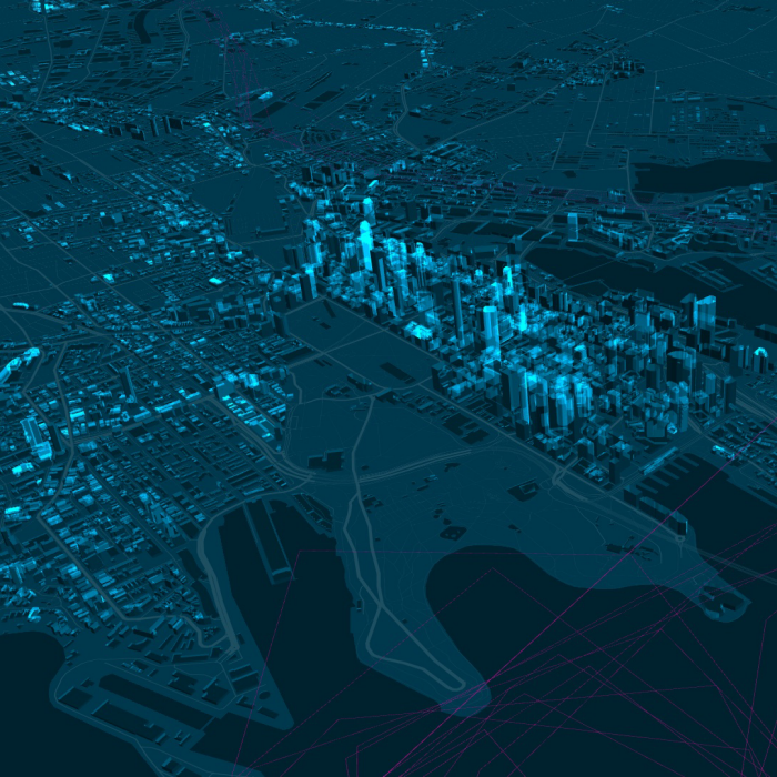 Digital city plan of Sydney