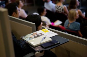 Photograph taken throughout the built environment postgraduate orientation week