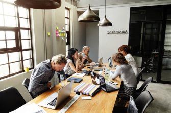 Brainstorming collaborate collaboration