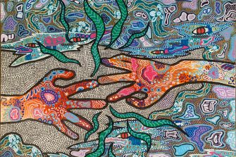 Indigenous artwork - Leilani Tallulah Knight - U gonna listen now?