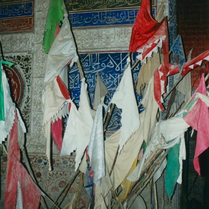 Inerior of a mazar yarkant