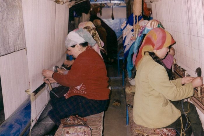 Carpet weavers