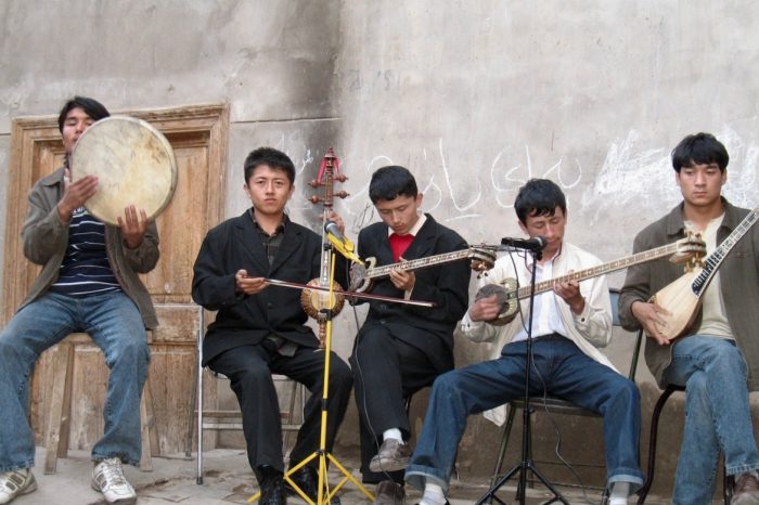 Young Boy Band At A Wedding