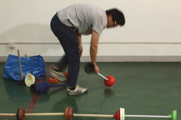 A Transitory Vacuum Sculpture