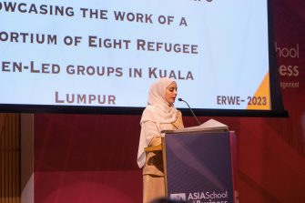 Spearer at the ASIA School of Business