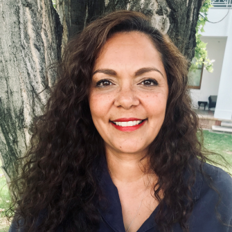 Profile portrait of AGSM�s Emerging Indigenous Executive Leaders Program (EIELP) alumna Karyn Ervin
