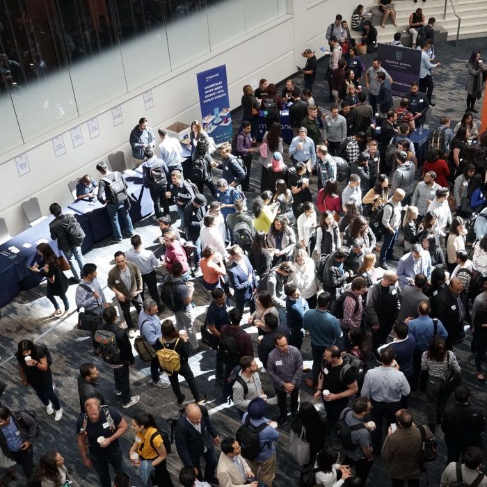 Conference crowd