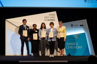 Business scholarship awards winners