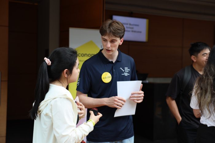 O-Week Business School undergraduate welcome