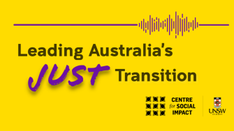 Leading Australia’s Just Transition podcast