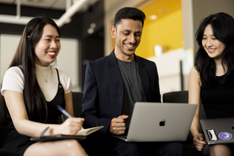 Business School Quad Students Postgraduate