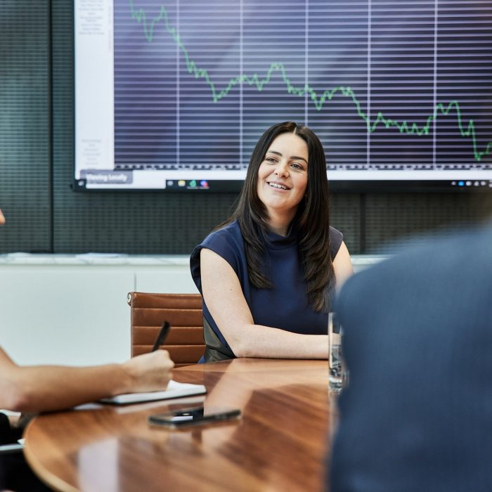 Vanessa Bullock in meeting