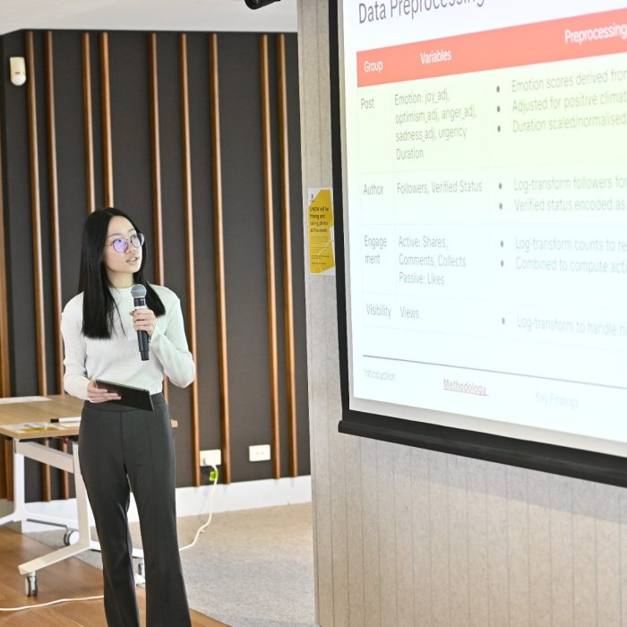 Photos of the 2025 Marketing Analytics Hackathon