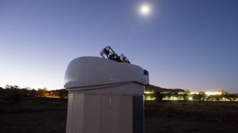 Falcon Telescope Time Laps