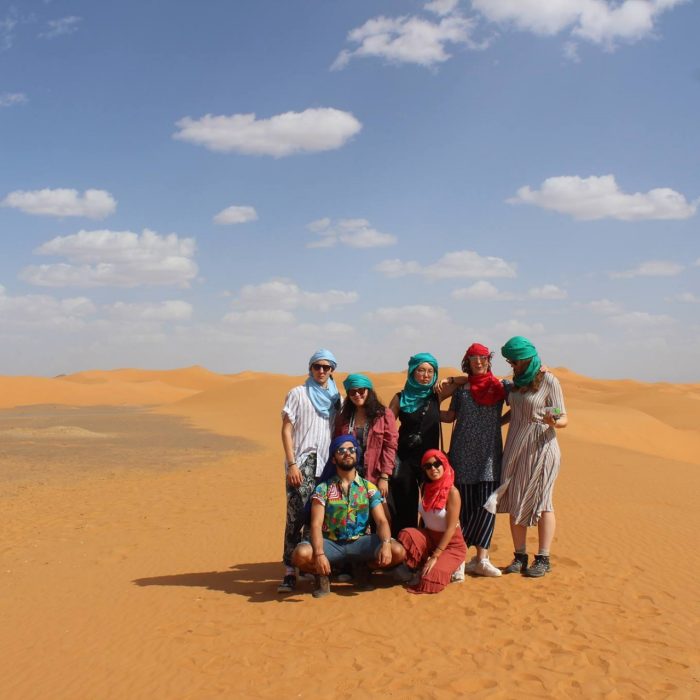 Students on exchange