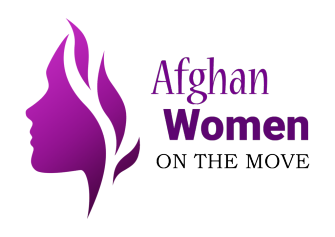Afghan Women on the Move (AWOTM) logo