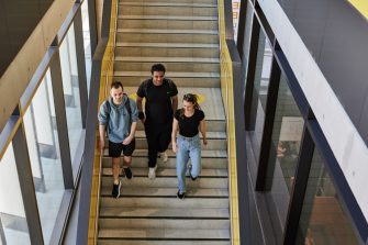 Science and Engineering Building staircase