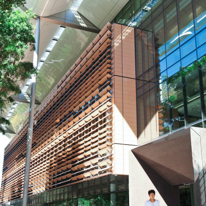 Exterior of the Tyree building