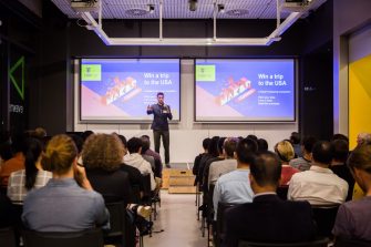 Photograph from the engineering mcic maker games