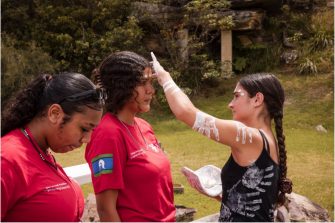 Indigenous engagement tile