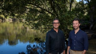 UNSW's Professor Will Glamore and Dr Andrew Dansie