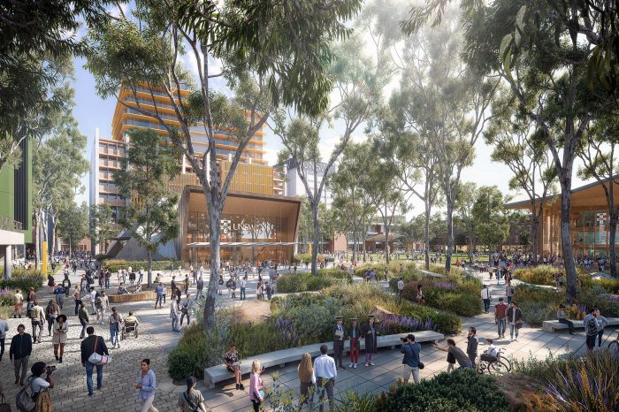 A projected view of the UNSW Kensington campus by 2040