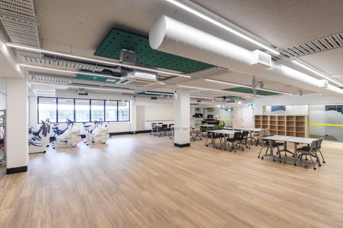 centrally allocated teaching spaces
