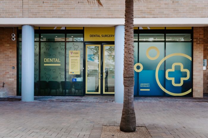 UNSW Dentist entrance
