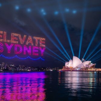 ELEVATE Sydney SkyShow, featuring over 600 state-of-the-art drones dancing in a black night sky over the world's most stunning harbour. 