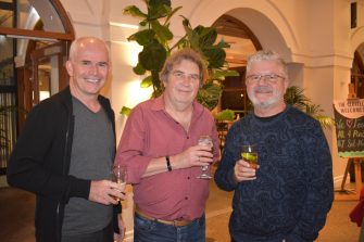 David Brown and friends at an event