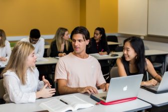 Postgraduate students studying to be a Juris Doctor