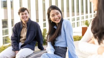 UNSW Law & Justice students on campus