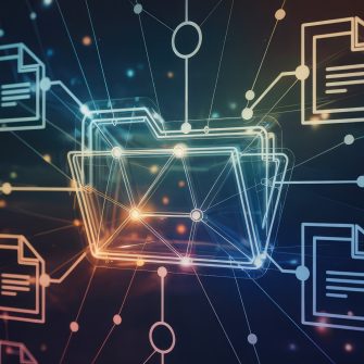 folder linking to files graphic