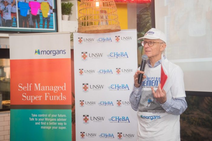 On 22 November the 10th Wipeout Dementia® surf contest ran Sydney’s iconic Bondi Beach, with 45 senior executives across the property industry riding the wave of social change to raise funds for critical dementia research at CHeBA.