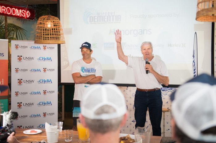 On 22 November the 10th Wipeout Dementia® surf contest ran Sydney’s iconic Bondi Beach, with 45 senior executives across the property industry riding the wave of social change to raise funds for critical dementia research at CHeBA.