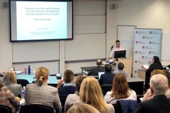 Advance care planning Joel speaking