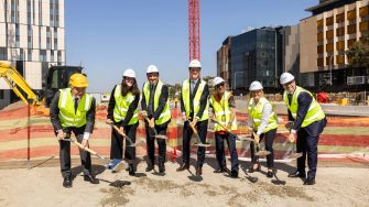 NSW Premier The Hon. Chris Minns joined UNSW to turn sod for the UNSW HTH