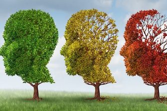 Medconnect image with three trees with faces