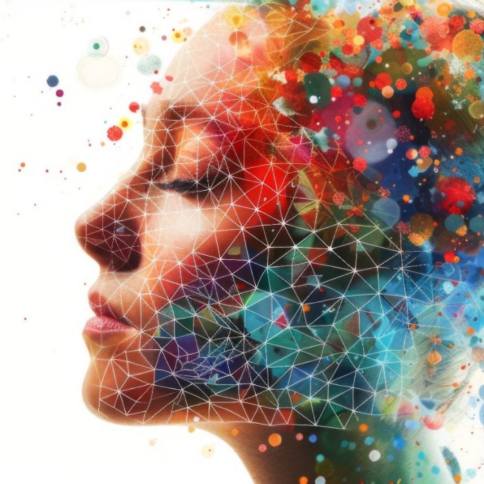 art research design the mind is made of molecules Generative AI