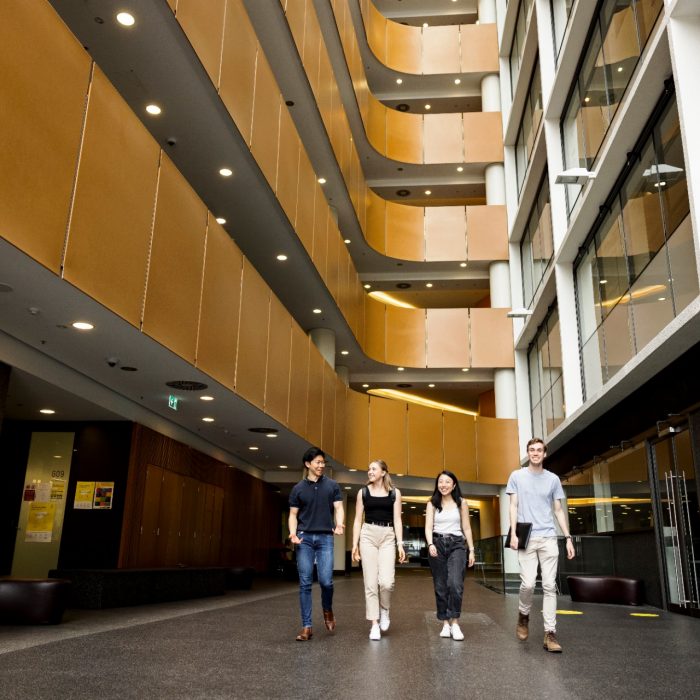 Students learning in the Medicine & Health facilities at the UNSW Kensington campus